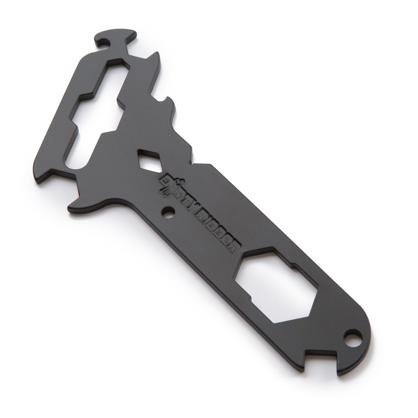 Dirty Rigger Black Multitool With 14-In-1 Separate Rigger Tools Including Wing Nut Spanner