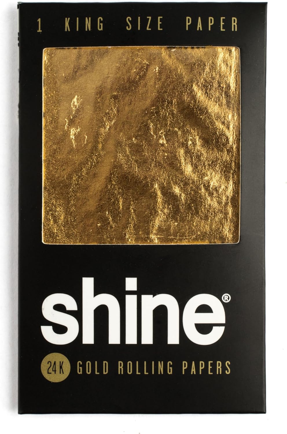 Shine 24K Gold Rolling Paper King Size 1-Sheet Pack