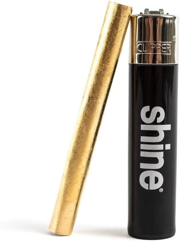 Shine 24K Gold Rolling Paper King Size 1-Sheet Pack